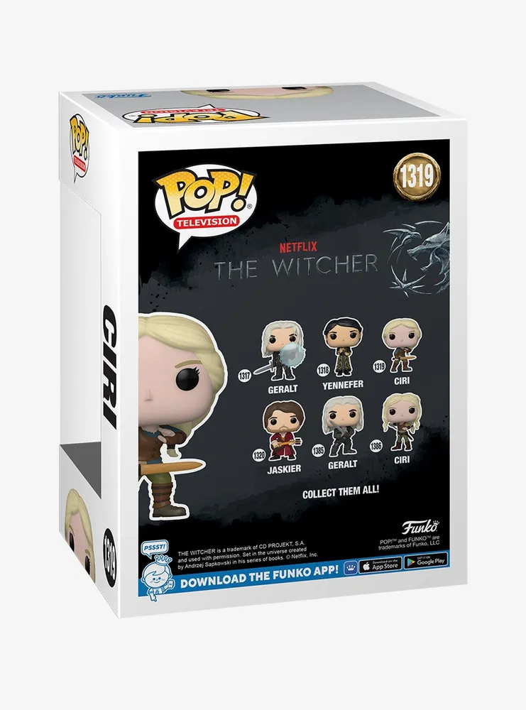 Funko The Witcher Pop! Television Ciri Vinyl Figure