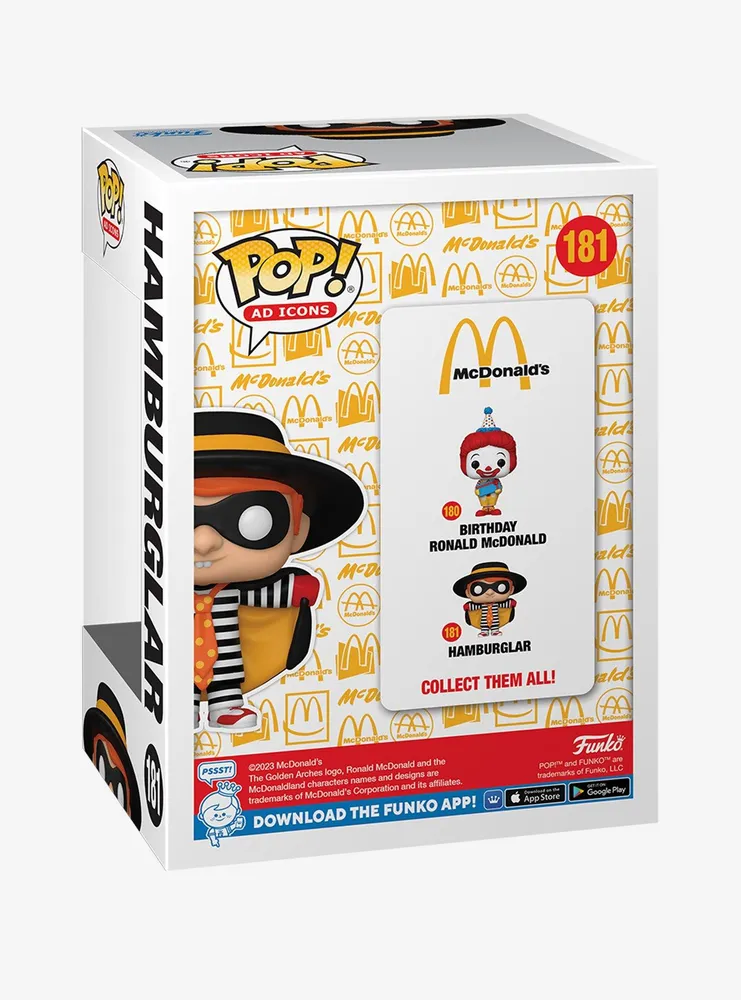 Funko McDonald's Pop! Ad Icons Hamburglar Vinyl Figure