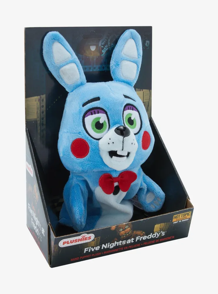 Funko Five Nights At Freddy's Bonnie Plush Hand Puppet Hot Topic Exclusive
