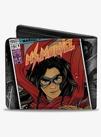 Marvel Avengers Ms Marvel Kamala Khan Comic Book Cover Bifold Wallet