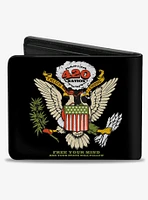 Cheech & Chong 420 Nation Coat Of Arms Bifold Wallet