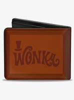 Willy Wonka And The Chocolate Factory Wonka Chocolate Bar Bifold Wallet