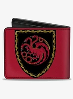 House Of The Dragon Title Logo Bifold Wallet