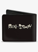 The Ren & Stimpy Show Ren Winking Pose Close Up Bifold Wallet