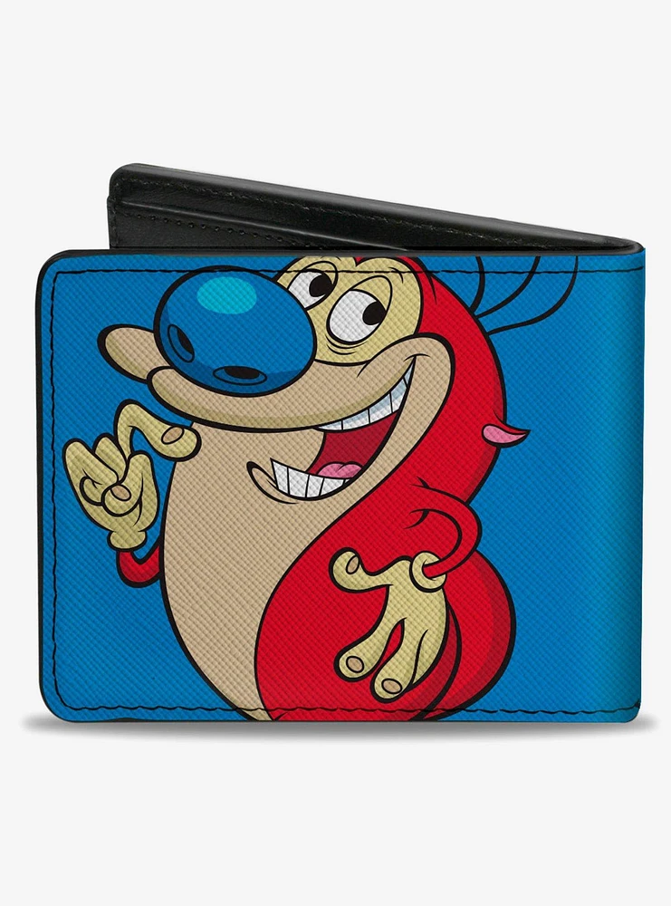 The Ren & Stimpy Show Ren And Stimpy Behind Pose Bifold Wallet