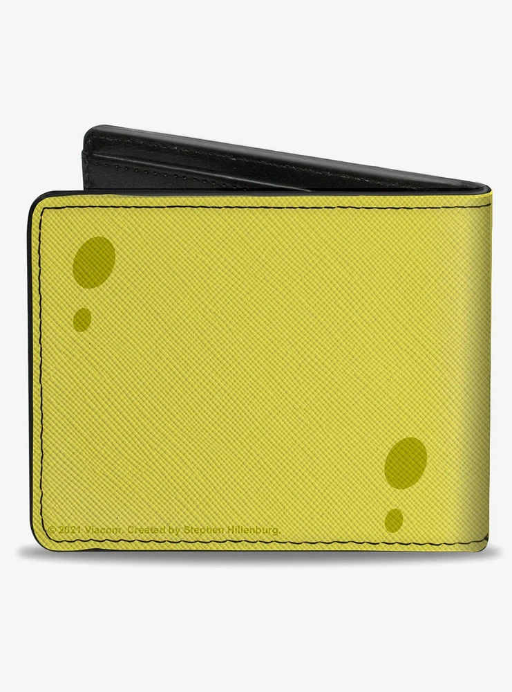 Spongebob Squarepants Eyes Close Up Bifold Wallet