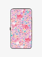Disney Pixar Turning Red Mei With Red Panda Mei And Icons Hinged Wallet