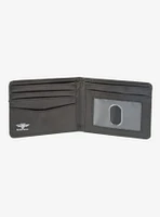 Disney Donald Duck Face Close Up And Signature Bifold Wallet