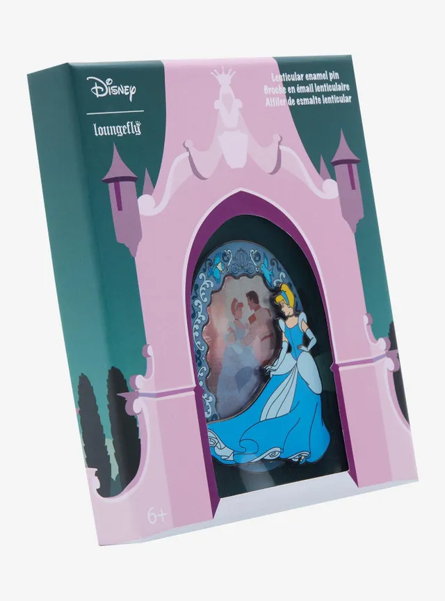 Hot Topic Loungefly Disney Sleeping Beauty Mirror Lenticular Enamel Pin