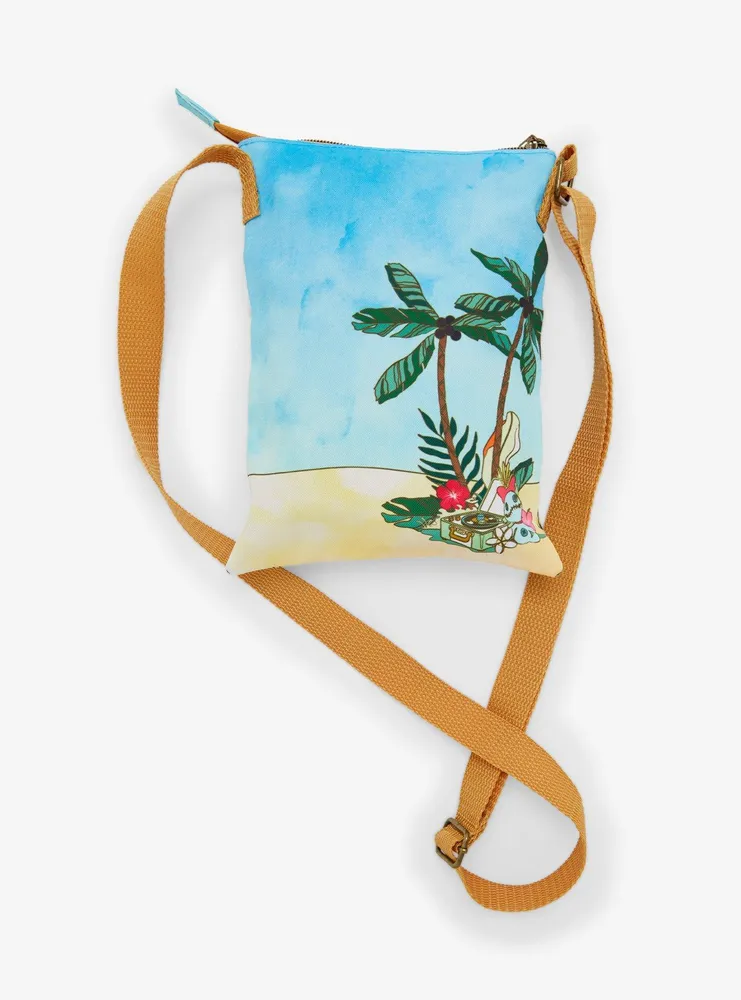 Loungefly Disney Stitch In Hammock Passport Crossbody Bag