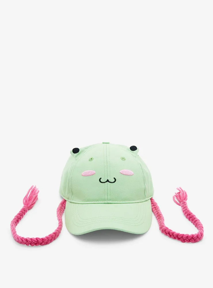 Kawaii Frog Tassel Dad Cap