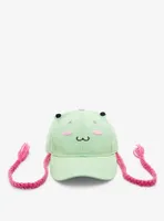 Kawaii Frog Tassel Dad Cap