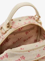 Axolotl & Snacks Allover Print Convertible Crossbody Bag - BoxLunch Exclusive