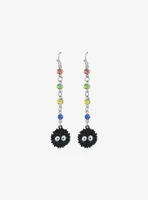 Studio Ghibli Spirited Away Soot Sprite Bead Drop Earrings