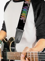 Grateful Dead Dancing Skeletons Guitar Strap