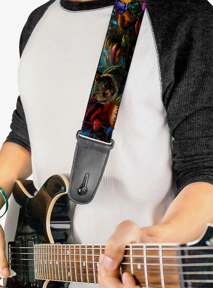 Disney Alice in Wonderland Encounters Guitar Strap