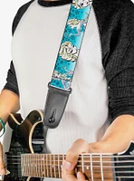 Disney Frozen Anna Snowflakes Art Collection Guitar Strap