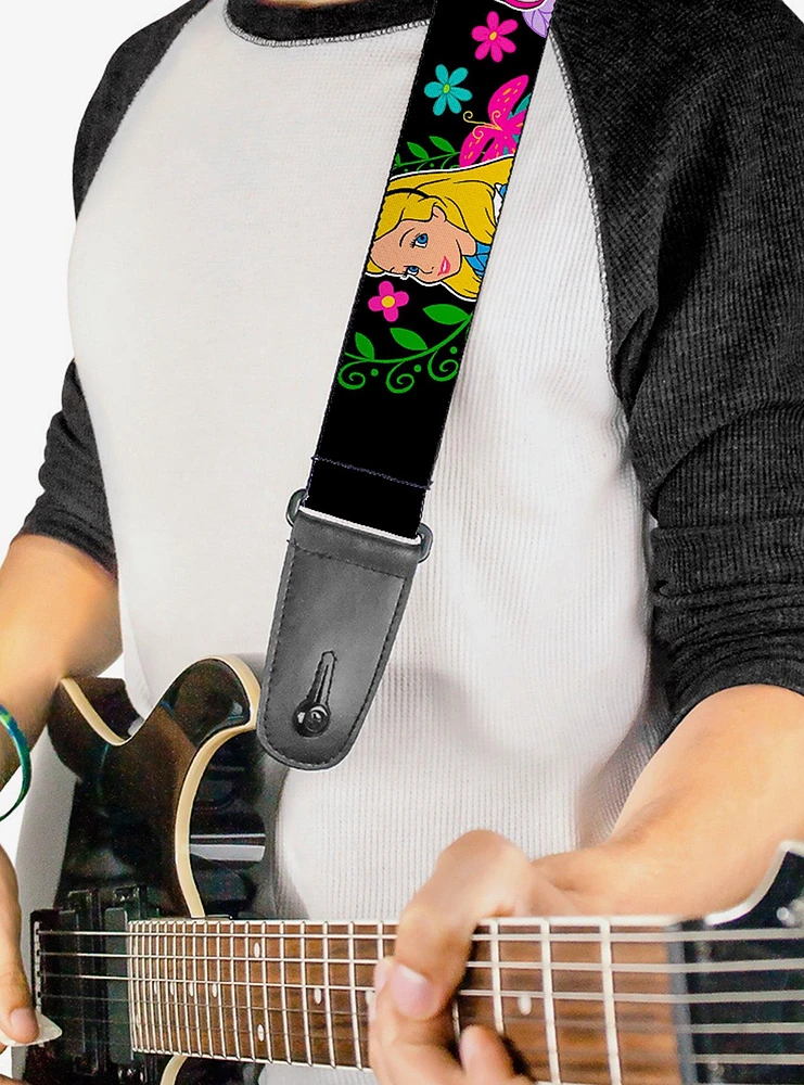 Disney Alice in Wonderland Encounters In Wonderland Guitar Strap