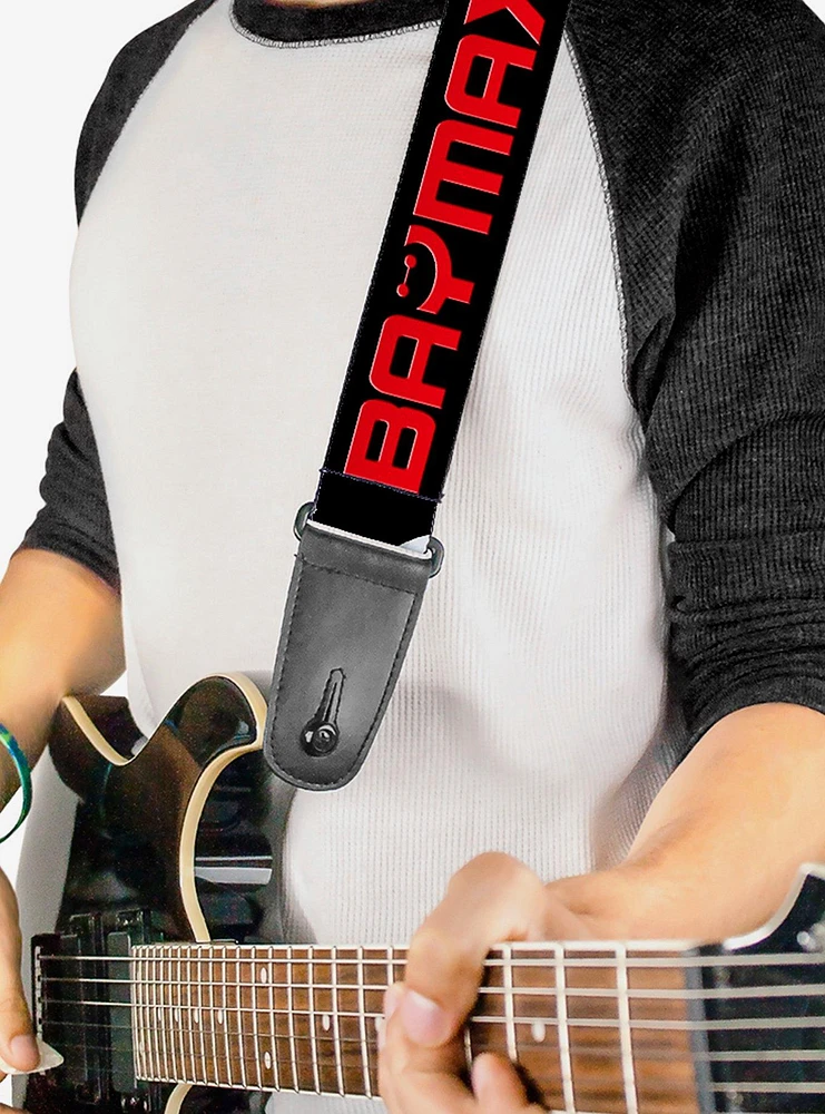 Disney Pixar Big Hero 6 Baymax Poses Guitar Strap