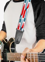 Disney Cars Crossing Guitar Strap