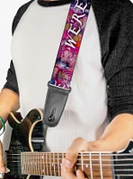 Disney Alice in Wonderland We're All Mad Here Guitar Strap