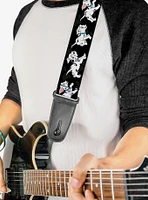 Disney 101 Dalmatians Running Paws Guitar Strap