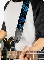 Disney Lilo & Stitch Electric Poses Guitar Strap