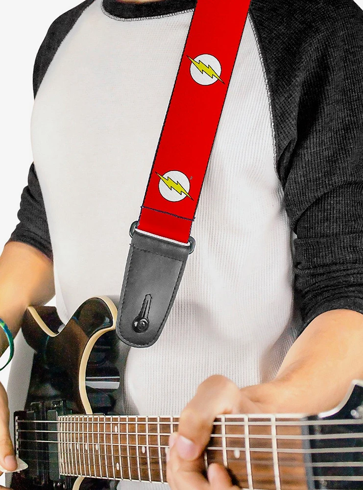 DC Comics The Flash Logo Guitar Strap