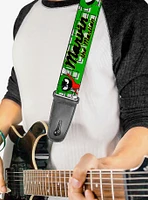 Looney Tunes Marvin the Martian Poses Guitar Strap