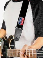 Ford Trucks Logo Repeat Guitar Strap