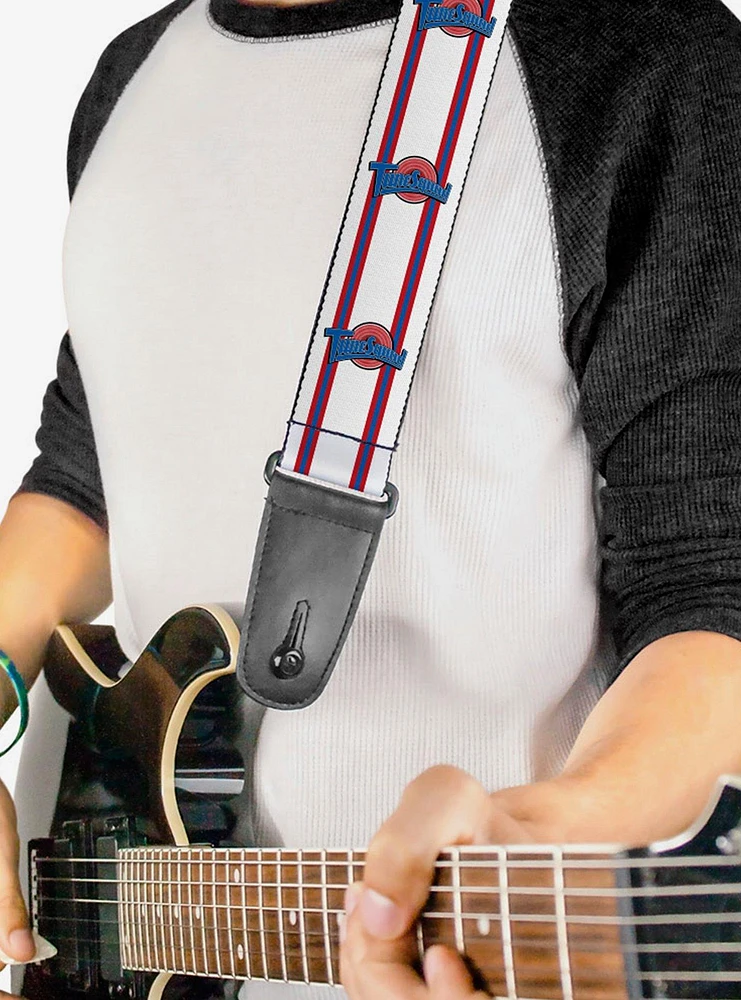 Space Jam Tune Squad Logo Stripe Guitar Strap