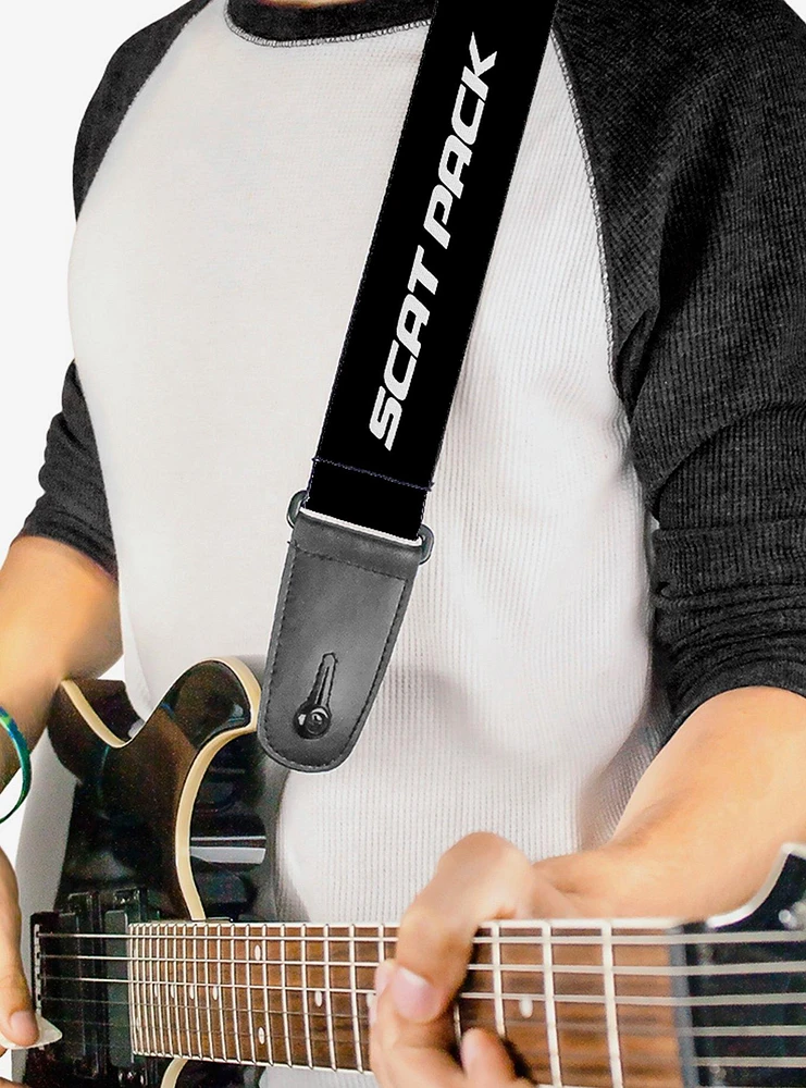 Dodge Scat Pack Guitar Strap