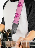 DC Comics Superman Shield Pink Guitar Strap