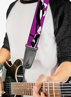 Looney Tunes Sylvester The Cat Poses Guitar Strap