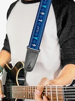 Disney Frozen Olaf Snowflakes Guitar Strap