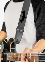 DC Comics Batman Retro Bat Logo Guitar Strap