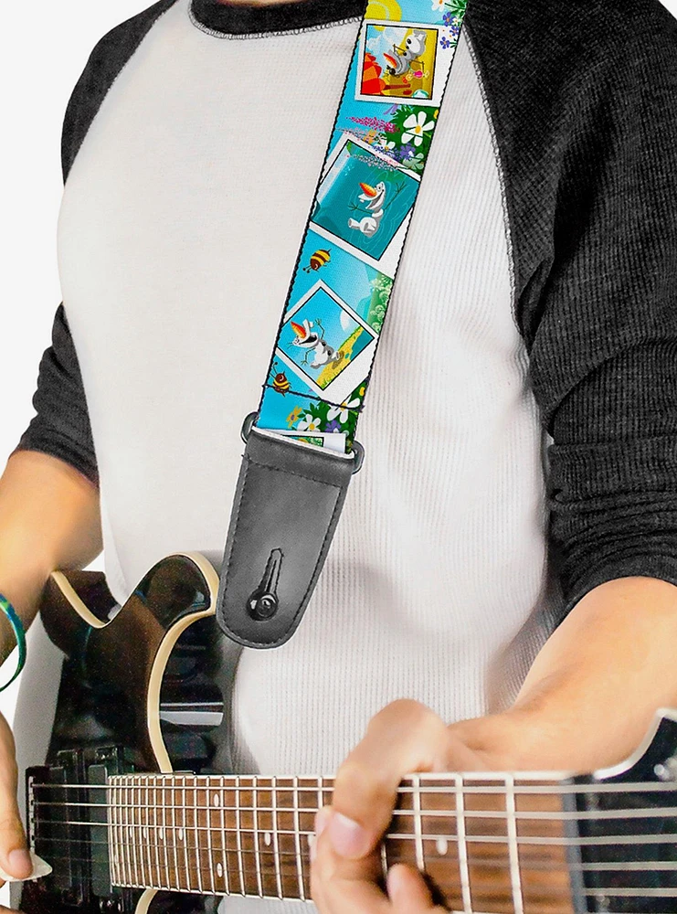 Disney Frozen Olaf Summertime Snapshots Guitar Strap