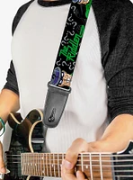 DC Comics Batman The Riddler Silhouette Guitar Strap