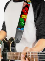 Marvel Avengers Characters Guitar Strap
