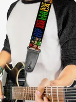 DC Comics Justice League of America Superhero Guitar Strap