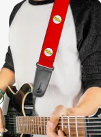 DC Comics The Flash Logo Guitar Strap