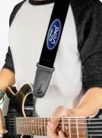 Ford Oval Logo Repeat Guitar Strap