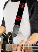 Marvel Deadpool Logo Guitar Strap