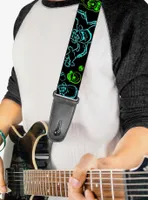 Disney Pixar Monsters Inc. Sully Mike Poses Grrrrr Guitar Strap