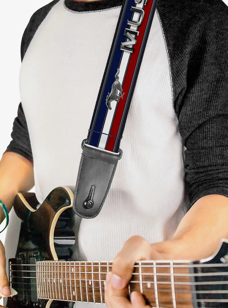 Mustang Bar Stripe Guitar Strap