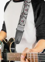 The Big Bang Theory Soft Kitty Face Close Up Guitar Strap