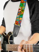 Disney Pixar Up Stacked Wilderness Explorers Badge Guitar Strap