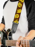 Disney Winnie the Pooh Expressions Honeycomb Guitar Strap