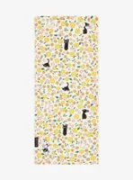Studio Ghibli Kiki's Delivery Service Jiji Flower Face Towel