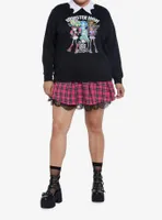 Monster High Squad Collared Girls Sweatshirt Plus